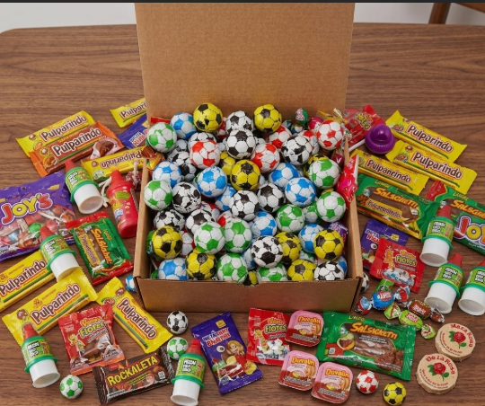Mexico Soccer & Snacks Deluxe Box (Includes Jersey)