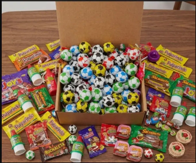 Mexico Soccer & Snacks Deluxe Box (Includes Jersey)